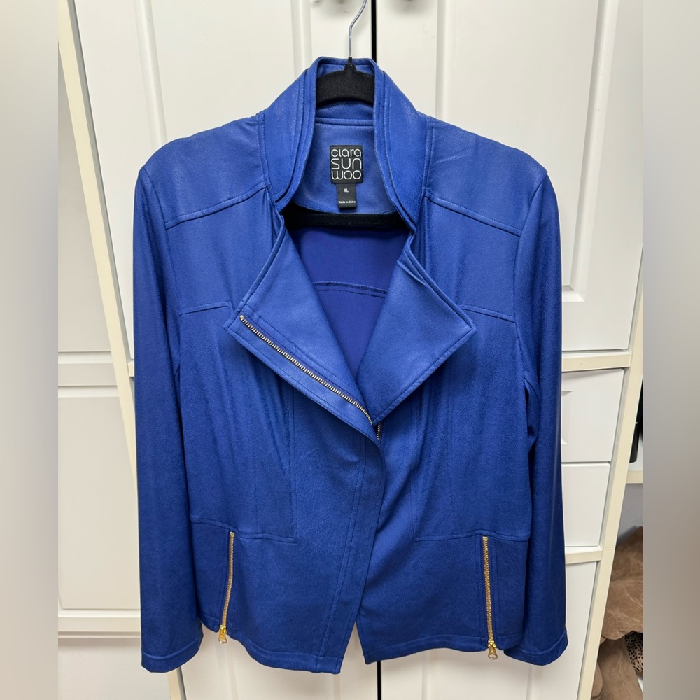 Clara Sunwoo Liquid Leather Jacket